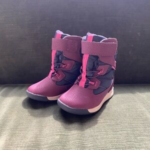 Kids' Winter Boots - Burgundy
